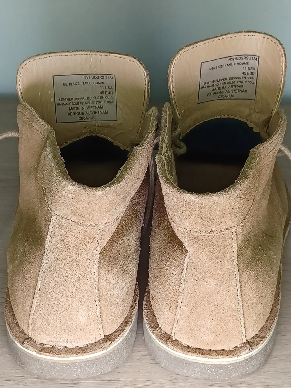 Marc New York Men's Suede Chukka Boots in Tan